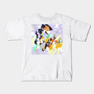 abstract colourful digital illustration Kids T-Shirt